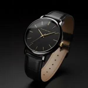 Midnight Noir Femme women’s black luxury watch